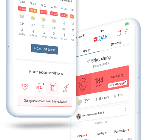 Download AirVisual app on Google Play